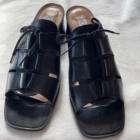 CONNIE Brazilian Square Toe Slides, 8 - Picture 2 of 11